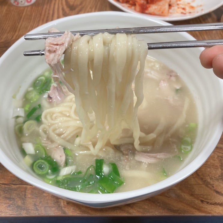  안양 소담원 후기, 닭칼국수 깔끔하고 맛있었다