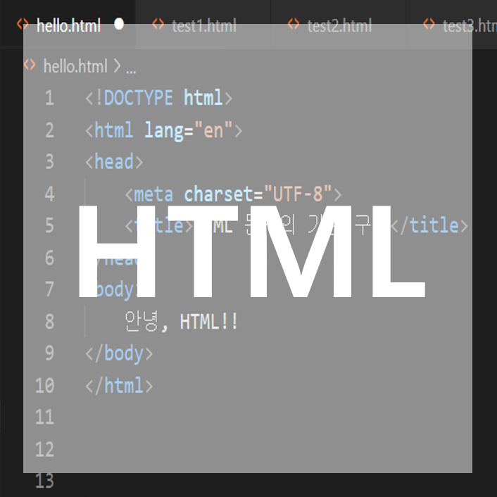  [HTML] basic