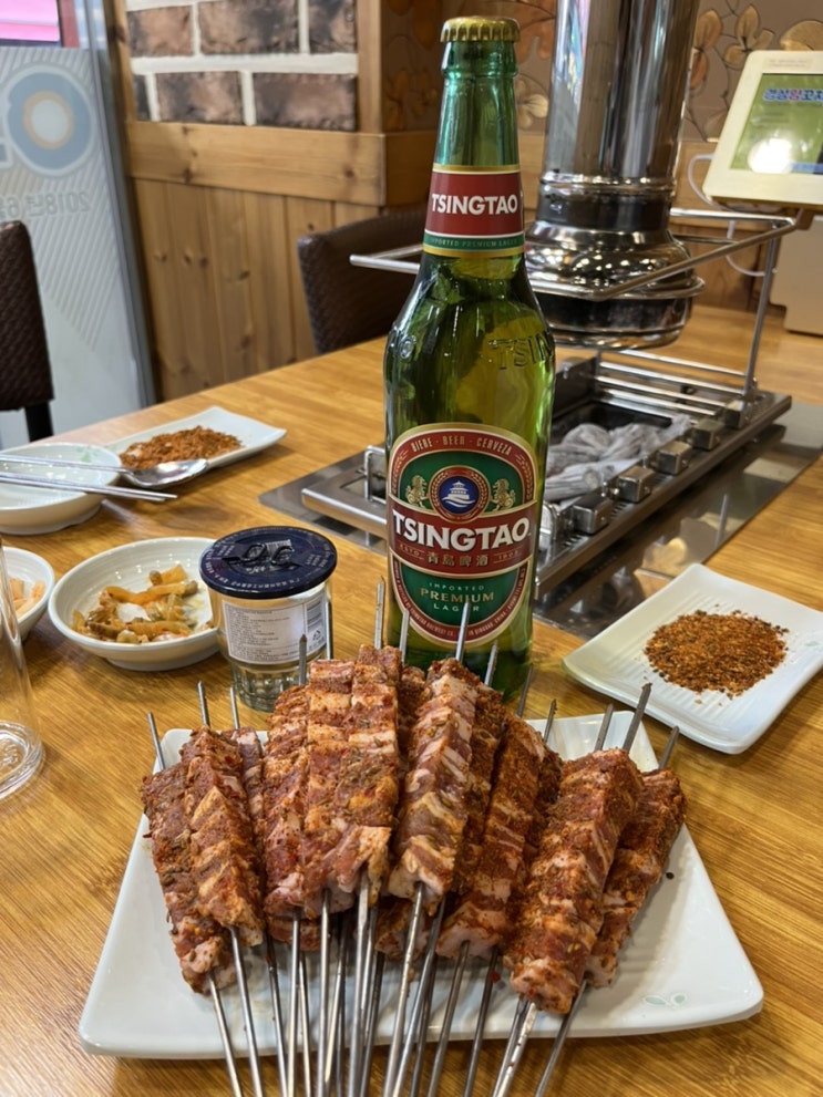 정말 만족스러운 외식 건대 양꼬치거리 맛집 경성양꼬치