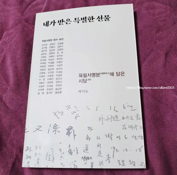 문학·에세이 - 박이도, 《내가 받은 특별한 선물》