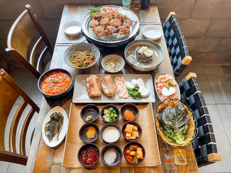  광주삼겹살 맛집 중흥동에 위치한 "오향당"