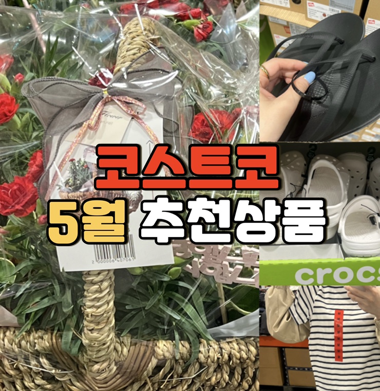  코스트코 5월할인상품 추천- 카네이션,크록스,핏플랍,ARMOR lux(아머럭스),뉴발란스,캘빈클라인,타미힐피거