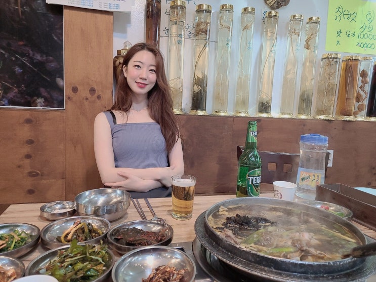  대전노포 대전현지인맛집 능이백숙1인분 12000원 가성비터지는곳