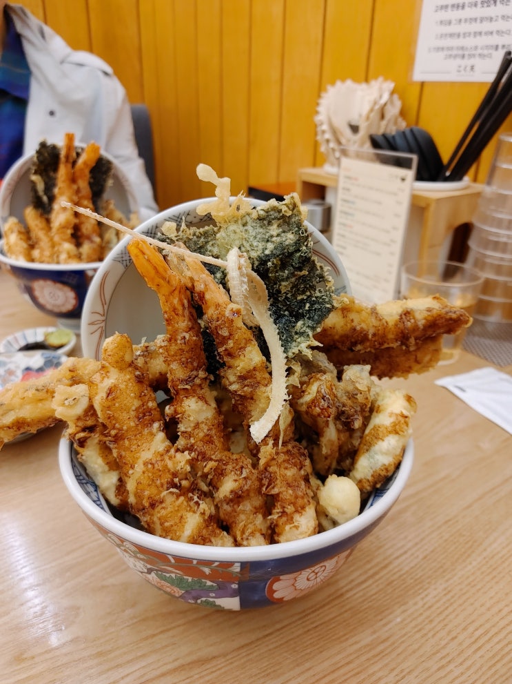 산본 맛집 '고쿠텐'에서 '텐동' 맛보고 왔어요! #내돈내산