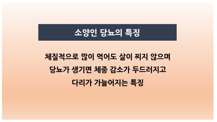  당뇨에 좋은 음식 2가지 [소양인 당뇨]