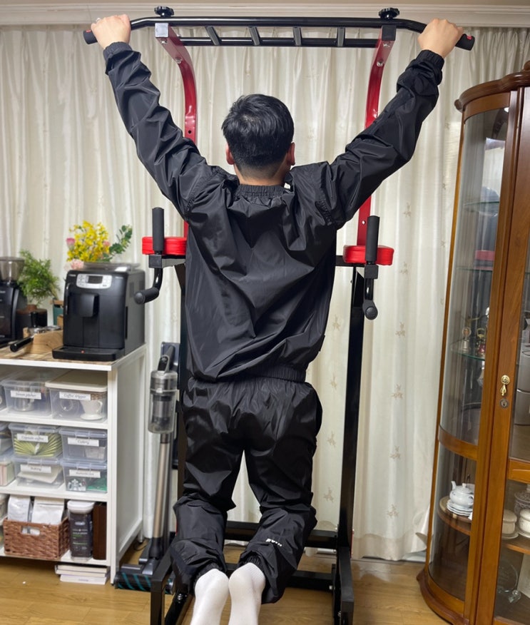  홈트 가정용철봉 멜킨 치닝디핑 풀업밴드 남자헬스장갑 사용후기