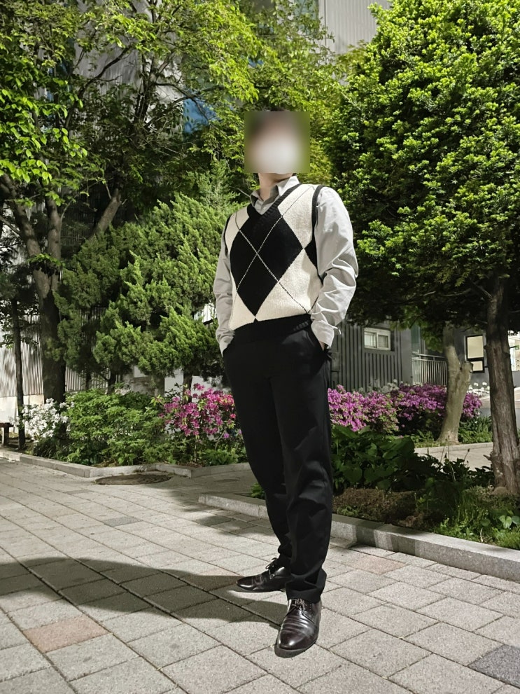  달콤살벌 아가일니트, 무조건 성공하는 코디룩 완성하기
