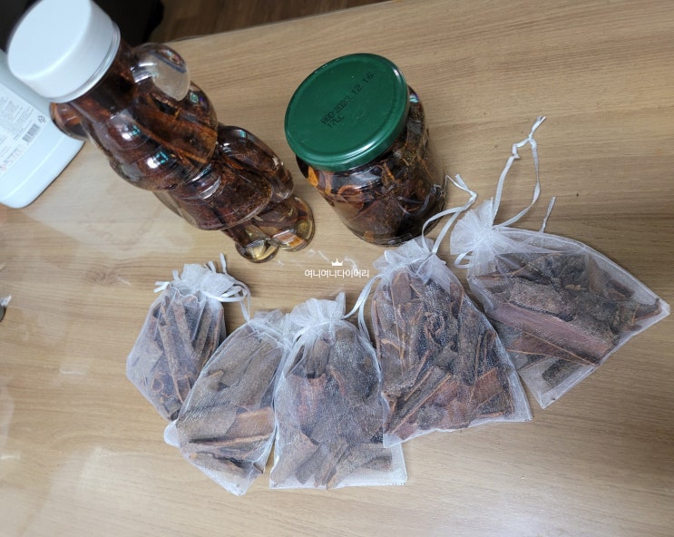  벌레 퇴치하는 계피알코올 만드는 법 공개