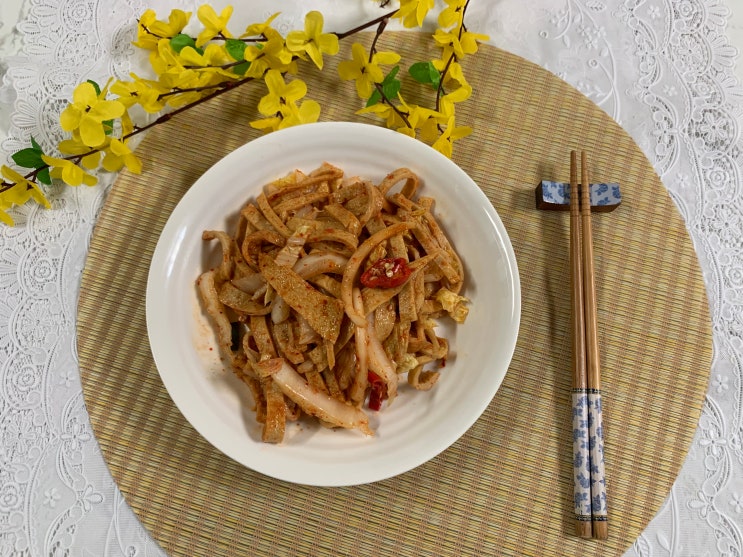  매운 어묵무침 만드는법 간단한 어묵 요리 반찬