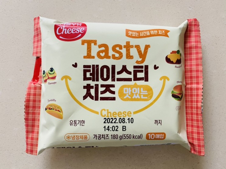 서울우유 테이스티 치즈 영양성분 칼로리