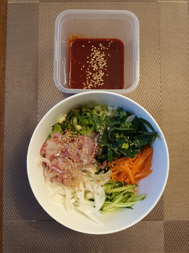  회덮밥 만들기 회덮밥재료 회덮밥 회덮밥 칼로리