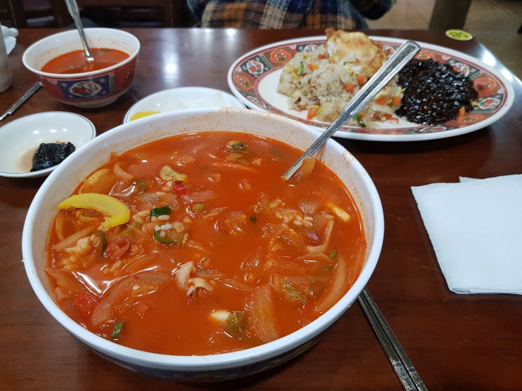  [서울/영등포]송죽장 "짬뽕,짜장면,탕수육 영등포역 짬뽕 맛집