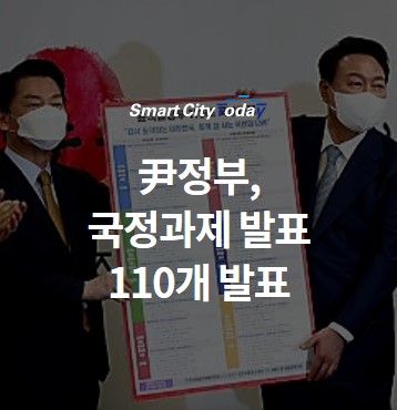  尹정부, 국정과제 발표 ... 스마트시티 조성, 완전자율차, UAM 상용화 포함