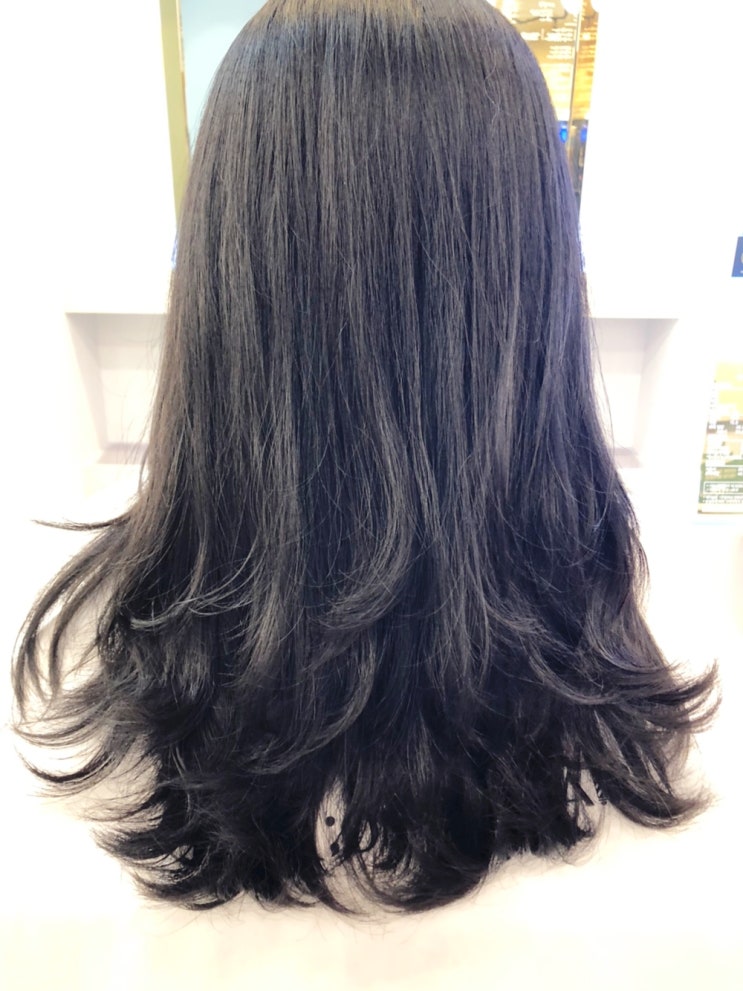  김해삼계동미용실, 콤마헤어에서 레이어드 C컬했어요!