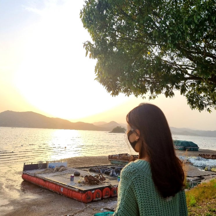  전라도 순천 바다 와온해변 산책 후 미미연어 물회먹고 당일치기 여행