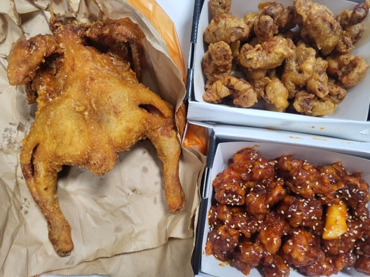  가마솥통닭호프 ; 서울대입구치킨 바삭한 옛날통닭이랑 똥집튀김 존맛탱