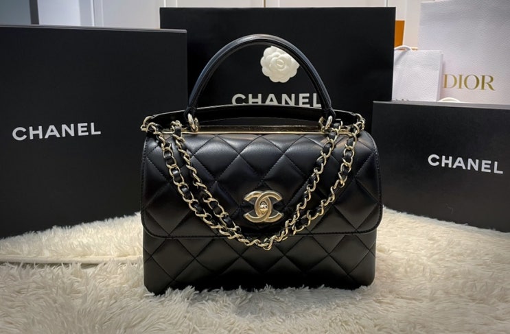  샤넬(CHANEL) ‘트렌디CC’ #샤넬시즌백 #샤넬가방 / 신세계 백화점 / 오픈런후기 / 언박싱 영상c