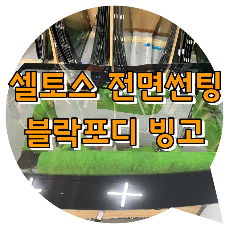 양산썬팅 셀토스 전면 썬팅 블락포디 빙고 썬팅 양산썬팅 셀토스 전면 썬팅 블락포디 빙고 썬팅