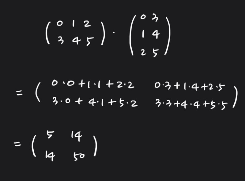 [Python][numpy] dot(), @: 행렬의 곱 (선형대수 함수) : 네이버 블로그