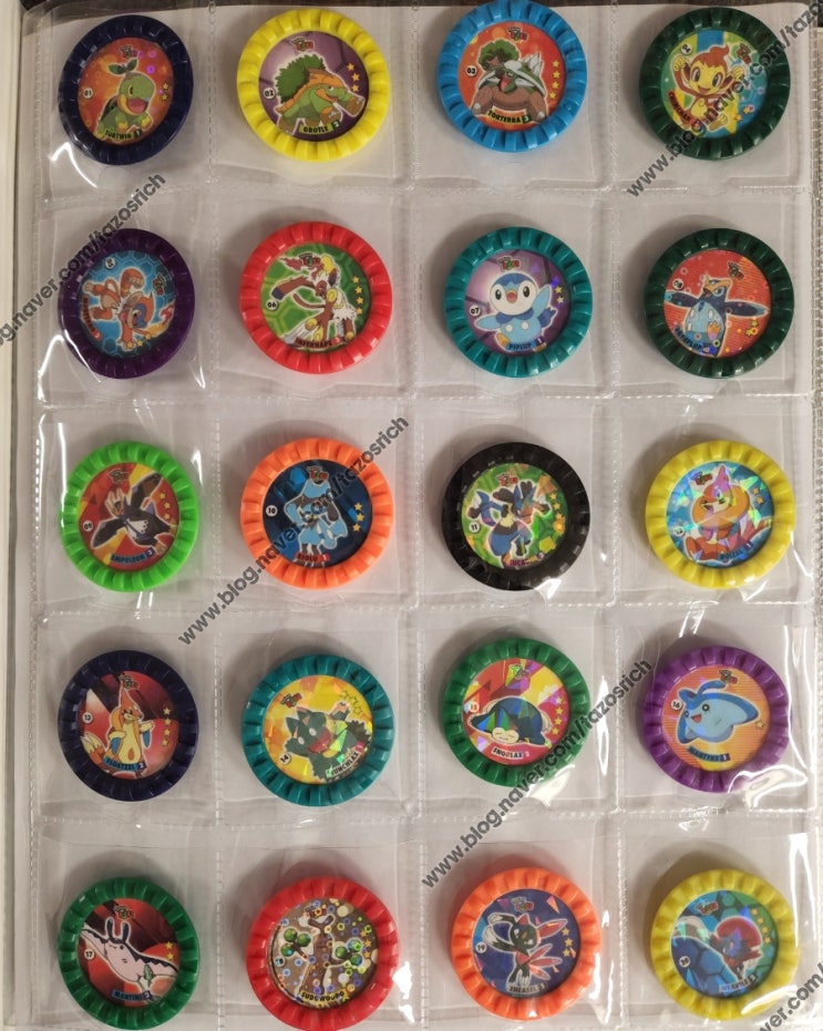  2007 MATUTANO Pokemon ROKS Tazos complete collection of 50/50