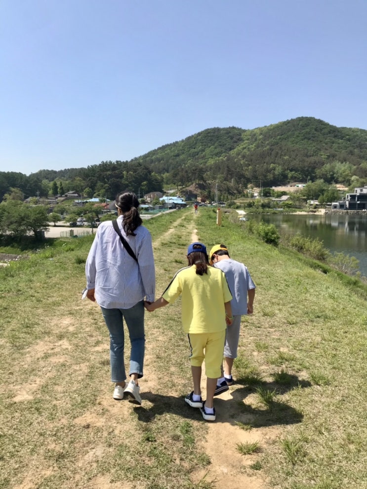 천안 가볼만한곳 제100회 어린이날 흑성산 가기 전 용연저수지 산책