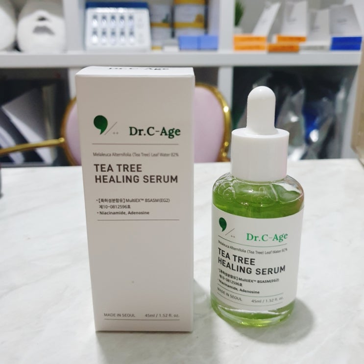  피부진정에는 닥터씨에이지 티트리 힐링 세럼!