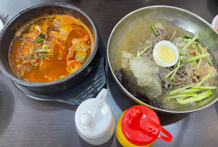  등촌동 맛집 김둘레순대국 여름별미 막국수 뼈해장국 점심메뉴추천