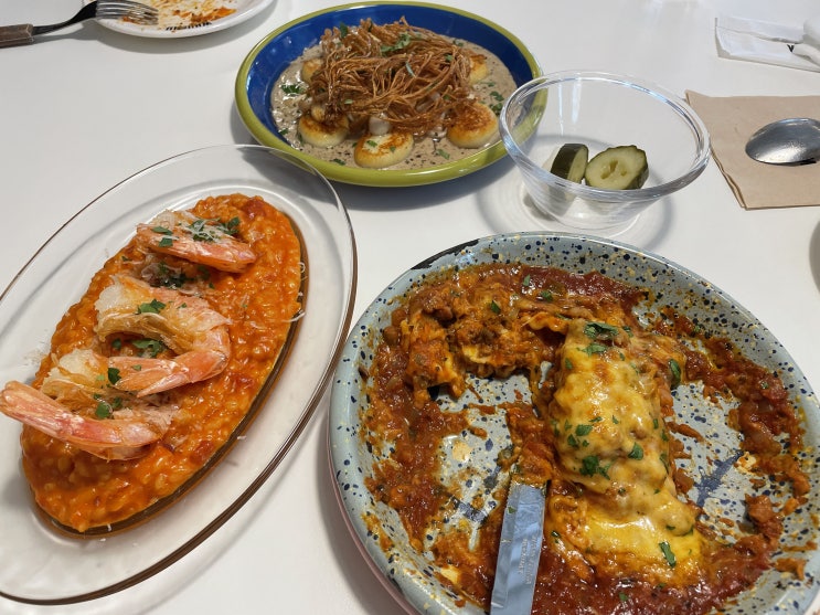  [강남 맛집] 후추 포인트 | 강남역, 신논현역 퓨전 양식 / 뇨끼, 홈메이드 라자냐, 새우 리조또 / 초당 옥수수 뇨끼 궁금 / 강남역, 신논현역 브런치 맛집