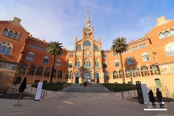 스페인 여행 바르셀로나 세계에서 가장 아름다운 산파우 병원 (Recinte Modernista de Sant Pau)