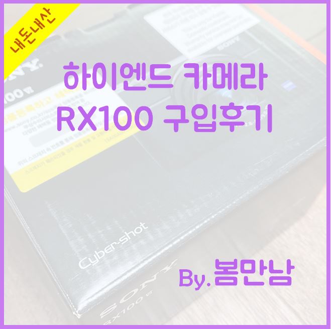 하이엔드 카메라 소니 RX100 M6 구입!