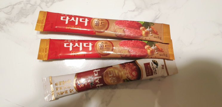  다시다는 어느 만큼 넣는 것이 정량일까?