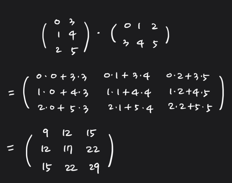 [Python][numpy] dot(), @: 행렬의 곱 (선형대수 함수) : 네이버 블로그