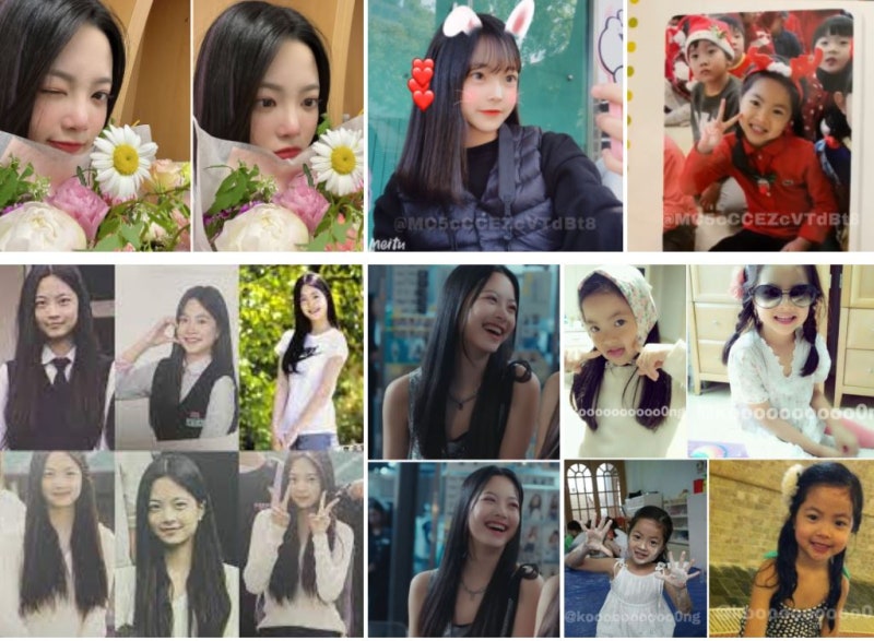 Le Sserafim's Maknae Hong Eunchae: 15 Years Old, 170cm Tall, Past Photos, High-Quality Wallpapers, Pepero Day, Gangnam Dance Academy Photos