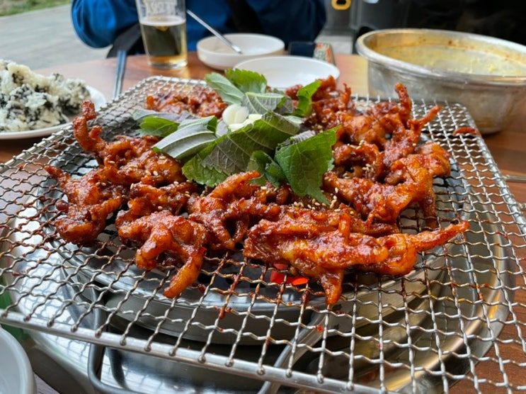  서울 송파구 문정동ㅣ장지역ㅣ불타는 꼬꼬발 문정점ㅣ숯불 무뼈닭발 맛집