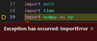 [Python] Numpy Import Error 해결법