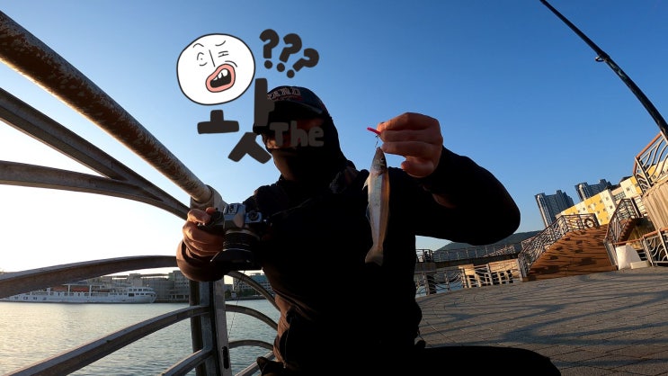  짬낚! 부산영도낚시포인트! 루어 라이트게임 전갱이는 어디로? 보리멸과 망둑어만?