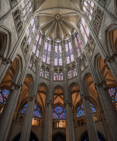 고딕 성당의 변화 (빛나는/찬란한/화려한 고딕, 13세기 후반 - 14세기)