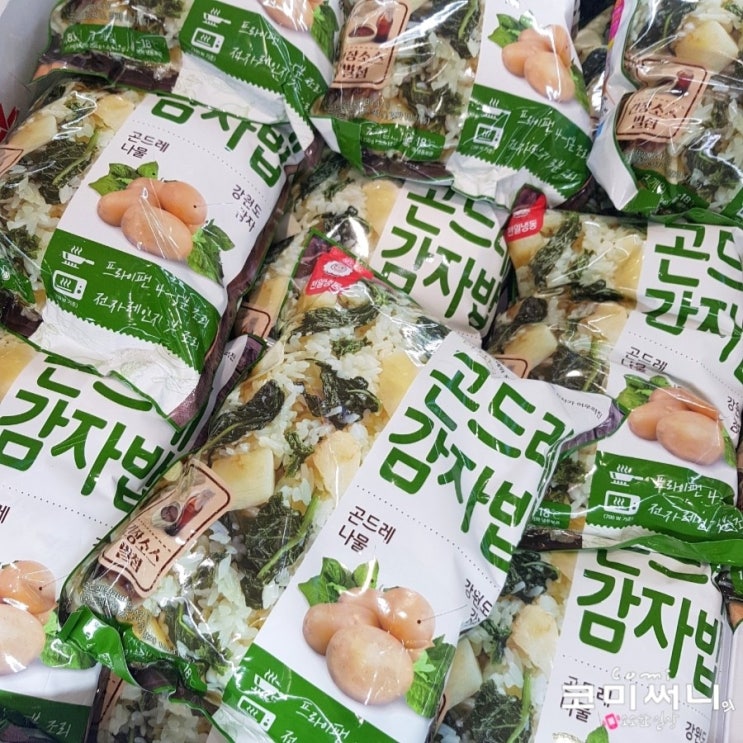 더 맛있는 곤드레 감자밥 한 끼 식사로 든든한 이마트 트레이더스 추천 식품