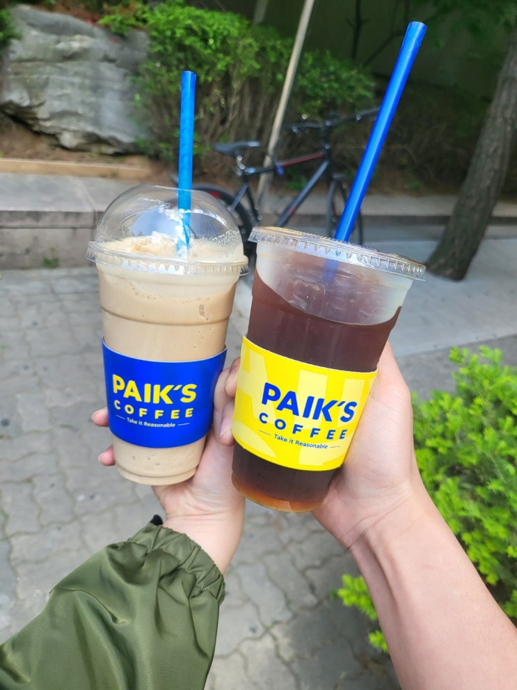  후식으로? 커피마시자~~ - 빽다방