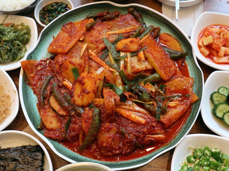 인천 논현동 맛집 가오리찜이 맛있는 진짜배기명태촌 대박이네