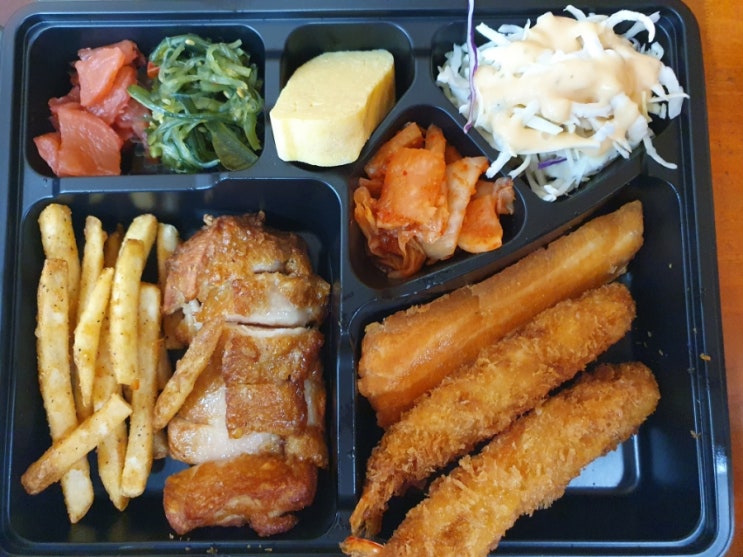 [혼밥] 부산 부민동 한솥 치킨 스테이크 스페셜