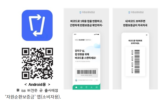 1회용 컵 보증금 반환 간편해요”…환경부, 현장 시연회 개최_환경부 1회용 컵 보증금 반환 간편해요”…환경부, 현장 시연회 개최_환경부