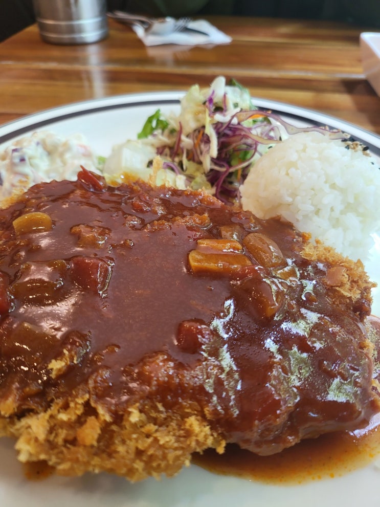  수내역 맛집 - 돈까스에미치다 - 돈미 / 돈까스정식 / 비빔국수 / 직장인 점심 / 점심메뉴 / 우동 / 돈까스 / 돈가스