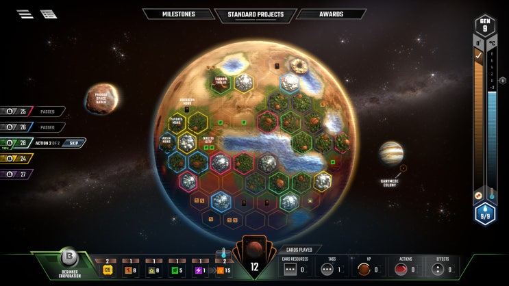 에픽게임즈 2022년 15주차 무료배포 전략 SF 보드 게임 (Terraforming Mars)