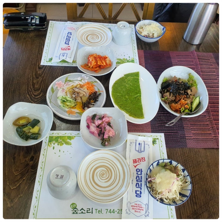 제주 아이랑 제주시 한정식 식당 오라숲소리 갈만하네.