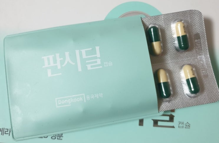  판시딜 복용 후기(내 돈 내산)