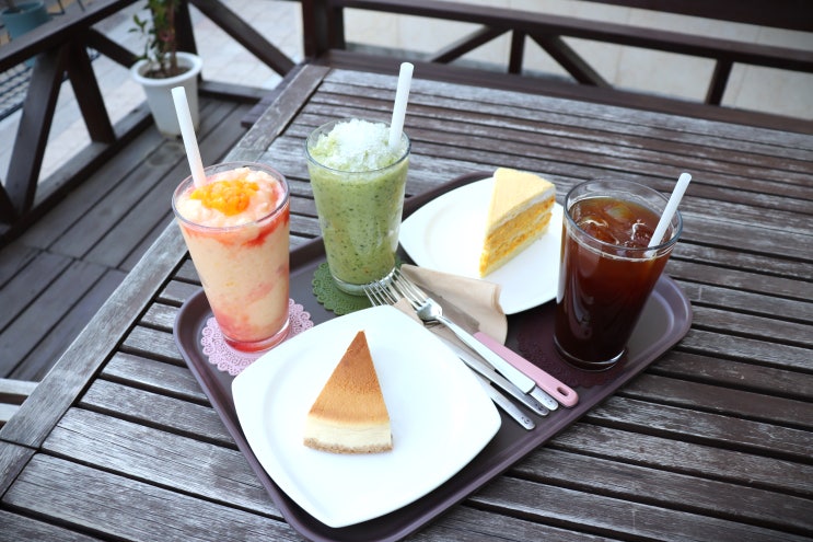  단양 케익 맛집 카페, 커피명가의 추천 메뉴는