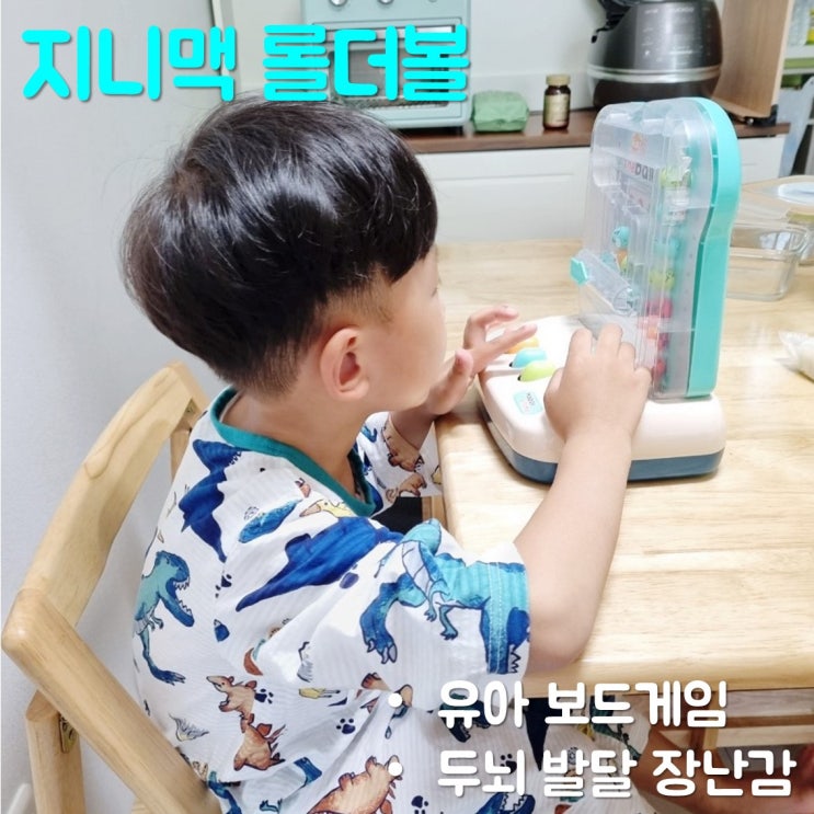  유아 보드게임 지니맥 롤더볼 두뇌 발달 장난감