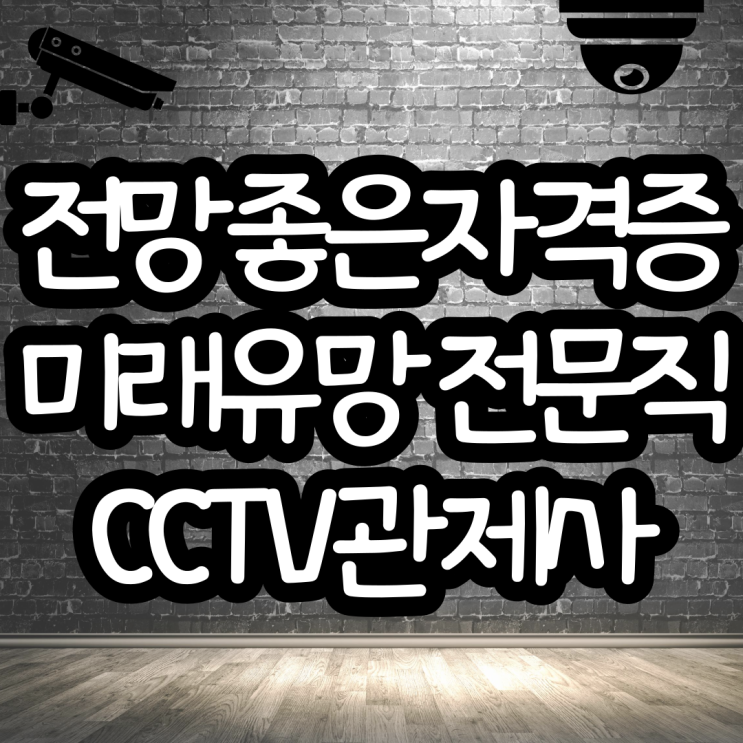 민간자격증 추천 전문직자격증 CCTV관제사 온라인 취득가능