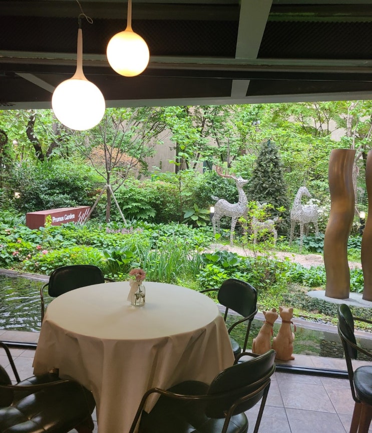 [성수동 카페] 서울숲 반려동물 동반 카페 - 푸른 정원이 있는 카페 - 푸르너스가든 서울숲점